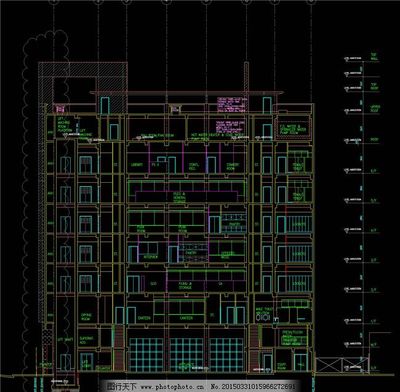 医院楼房建筑CAD图纸